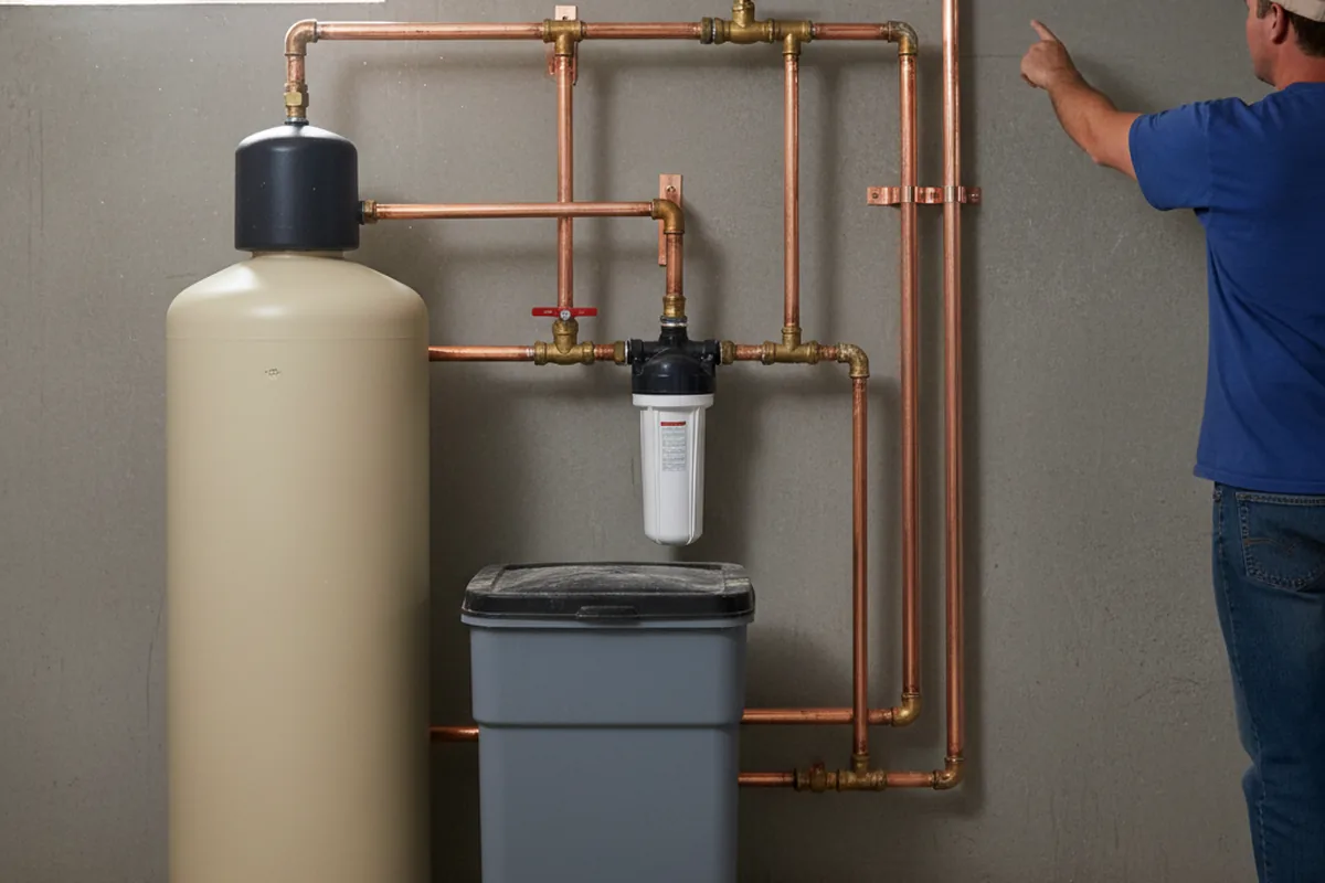 Whole-house water treatment system installed in Calabash
